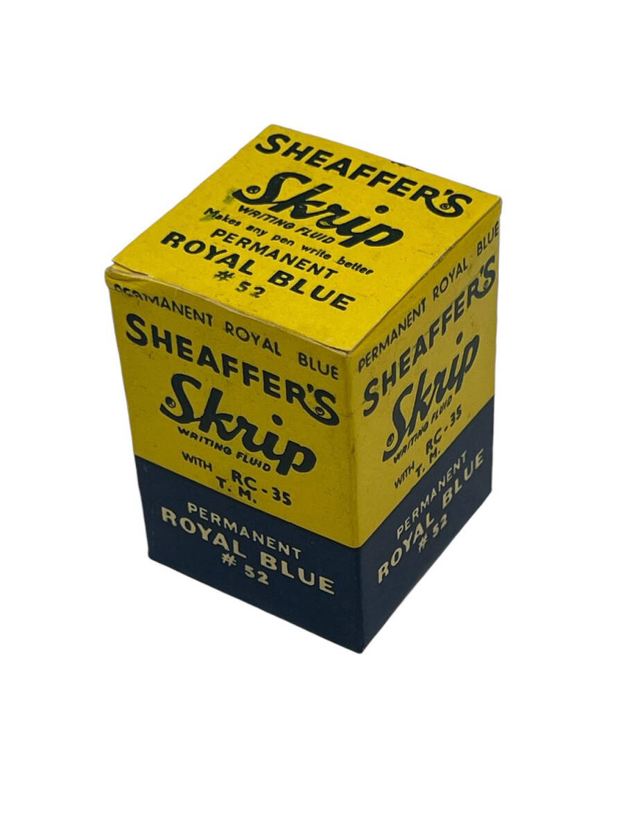 SHEAFFER`S 52 Skrip Mürekkep Kullanılmamış Kutusunda AOB4310 (N) - 3