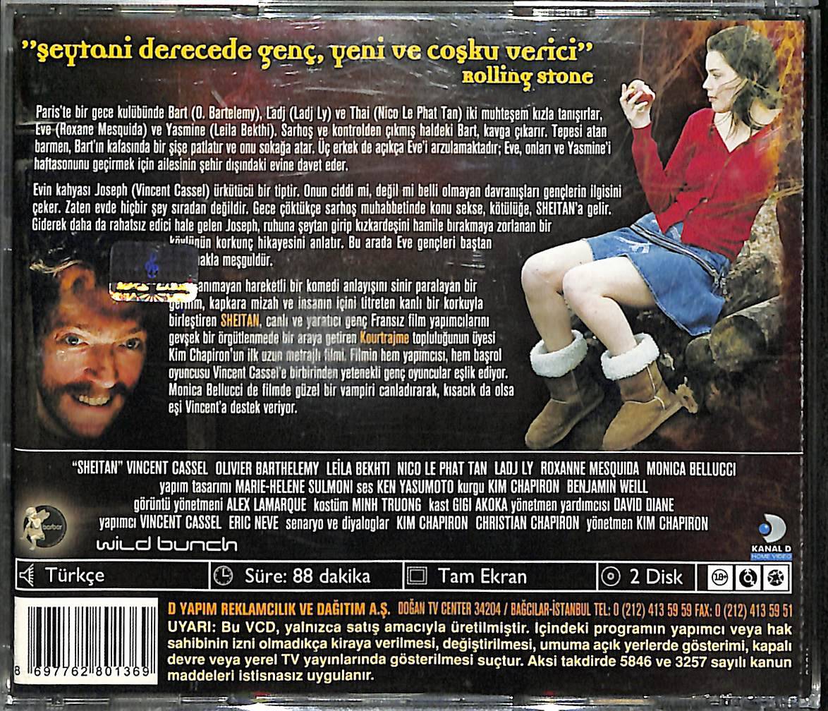 Sheitan - Şeytan (2006) Orjinal VCD Film ' Vincent Cassel ' VCD27911 - 2