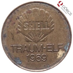 Shell Wolfgang Weber Traum Elf 1969 Jeton JTF230 - 2