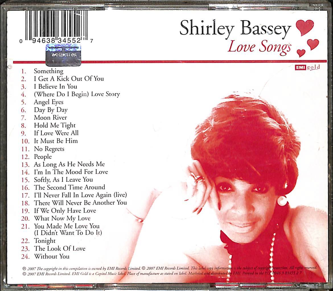 Shirley Bassey - Love Songs CD (İkinci El) CD4008 - 2