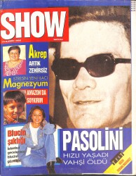 Show Dergisi 15 Kasım 1992 - Korhan Abay - Julio İglesias - Karen Mulder - Füsun Önal - Donald Trump NDR88131 - Gökçekoleksiyon