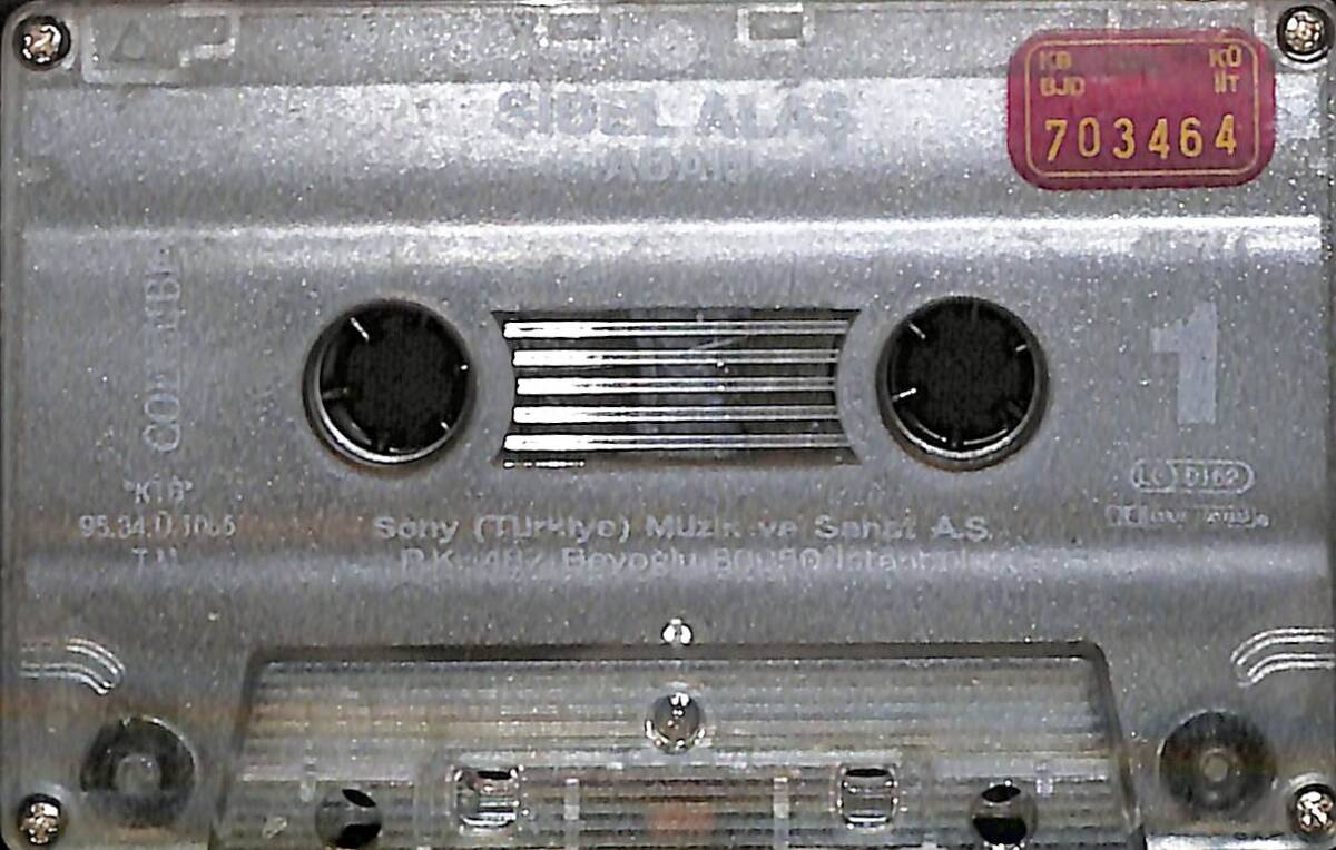 Sibel Alaş - Adam Kaset (Kırmızı Bandrol - İkinci El) KST27725 - 2