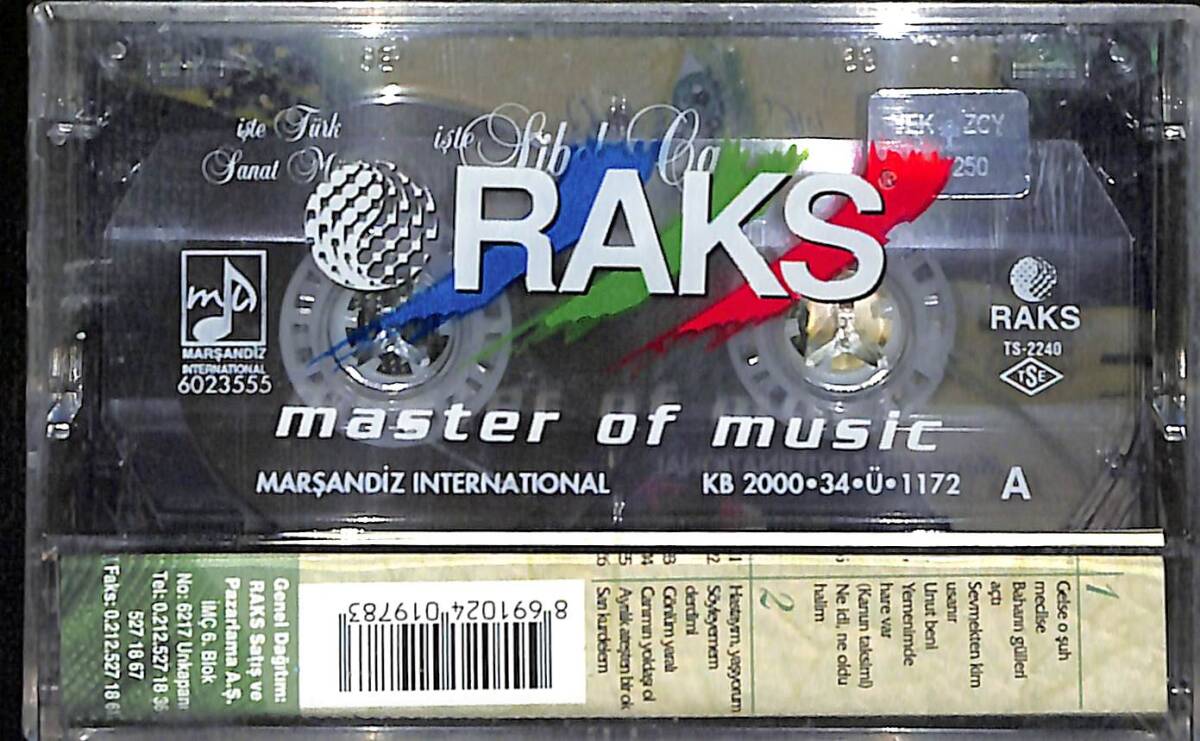 Sibel Can – İşte Türk Sanat Müziği Orijinal Kaset (SIFIR) * Raks Müzik - 2000 * KST31203 - 2