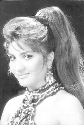 Sibel Can Kartpostal Siyah Beyaz KRT971 - 1