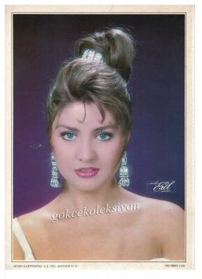 Sibel Can Orta Boy Kartpostal KRT7221 - 1