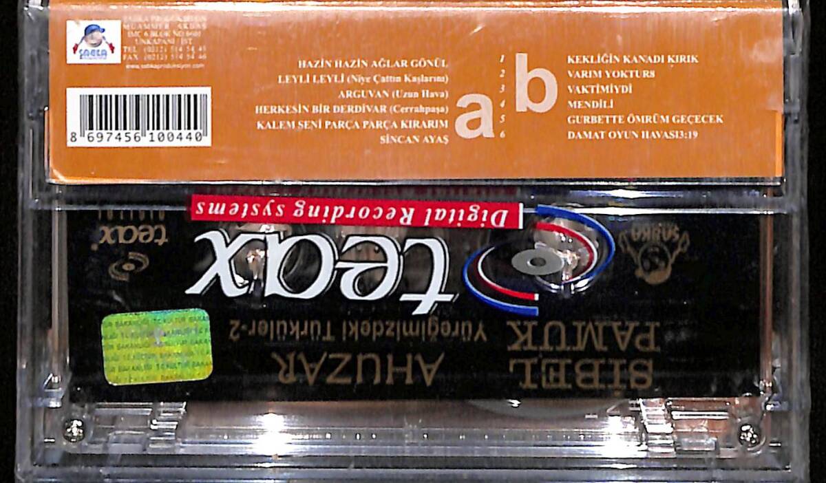 Sibel Pamuk - Ahuzar Orijinal Kaset (Sıfır) KST30781 - 2