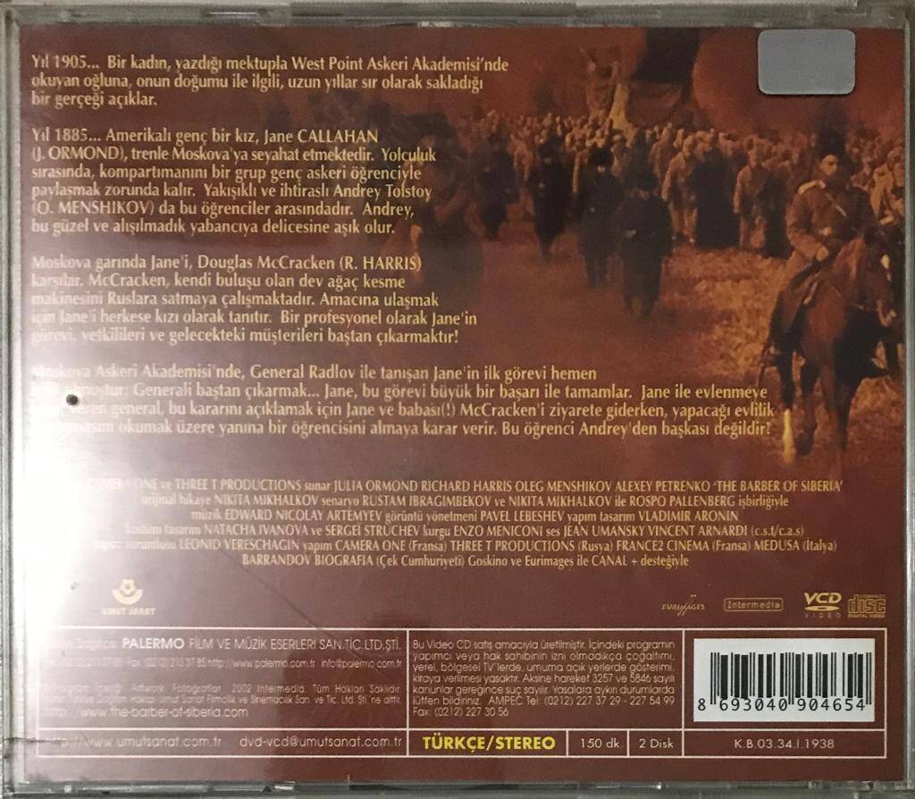 Sibirya Berberi VCD Film VCD5794 - 2