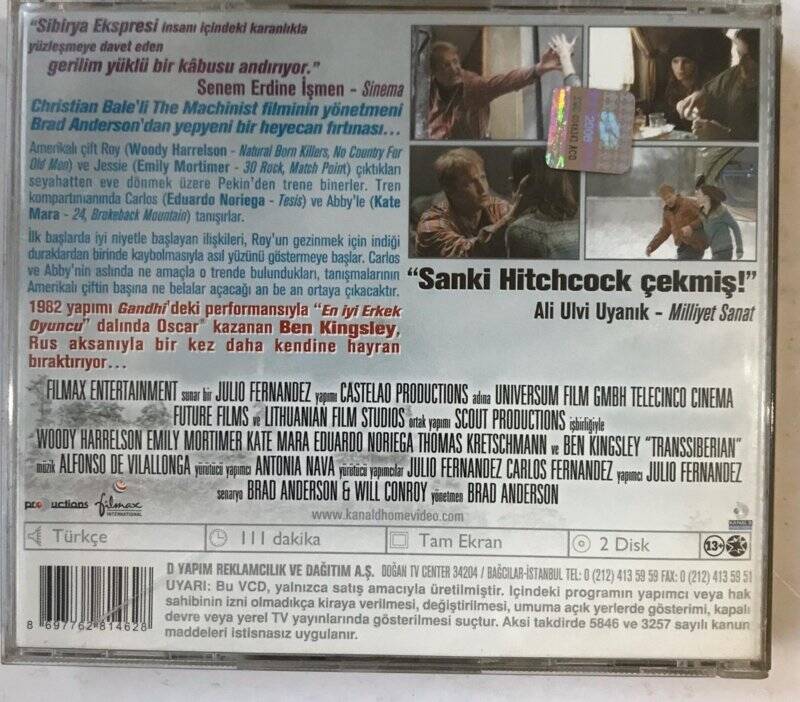 Sibirya Ekspresi VCD Film VCD6759 - 2