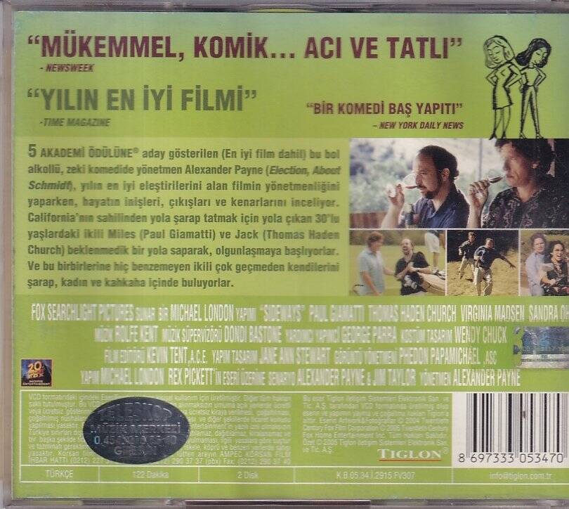 Sideways VCD Film VCD9545 - 2