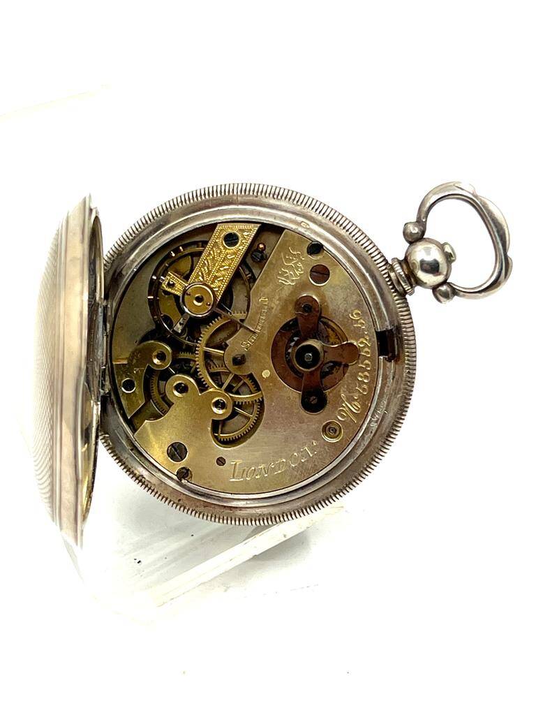 Sıegrist Gümüş Kasa Osmanlı Pazarına Yapılmış Cep Saati SAA318 #34.50 - 6