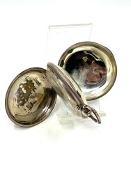 Sıegrist Gümüş Kasa Osmanlı Pazarına Yapılmış Cep Saati SAA318 #34.50 - 5