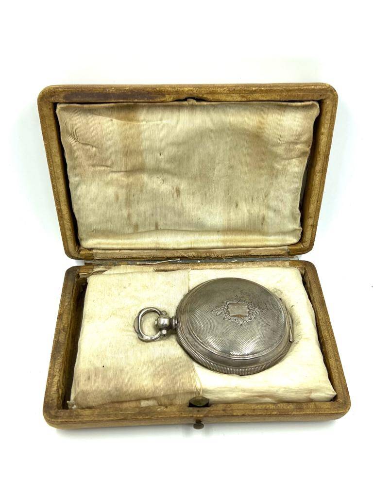 Sıegrist Gümüş Kasa Osmanlı Pazarına Yapılmış Cep Saati SAA318 #34.50 - 3