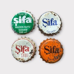 Şifa Gazoz Kapağı Lotu 4 Farklı Çeşit CMK1464 - 3