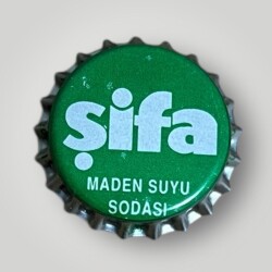 ŞİFA Maden Suyu Sodası Basılmamış Gazoz Kapağı CMK1-1208 - 3