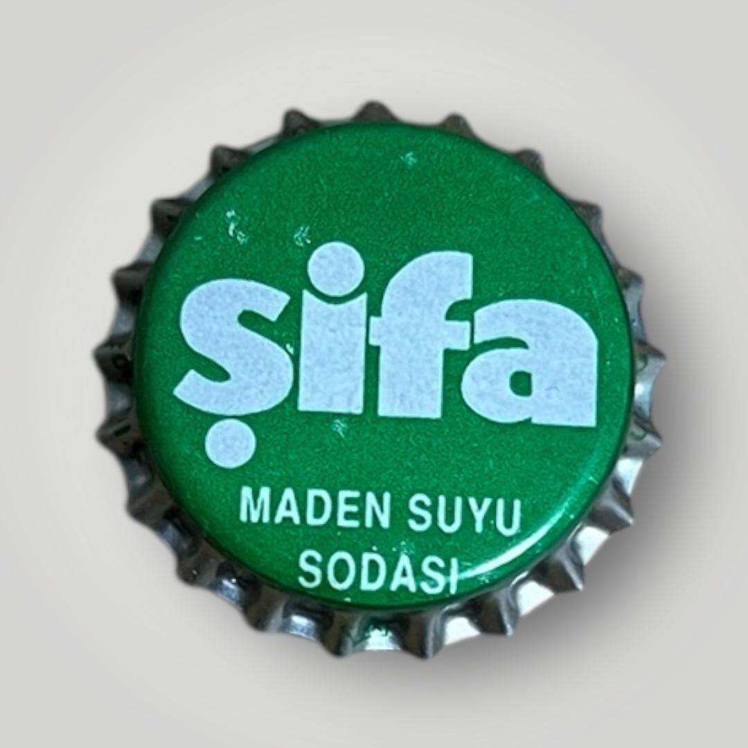 ŞİFA Maden Suyu Sodası Basılmamış Gazoz Kapağı CMK1-1208 - 3