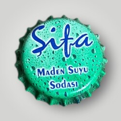 ŞİFA Maden Suyu Sodası Basılmamış Gazoz Kapağı CMK1-1203 - Gökçekoleksiyon