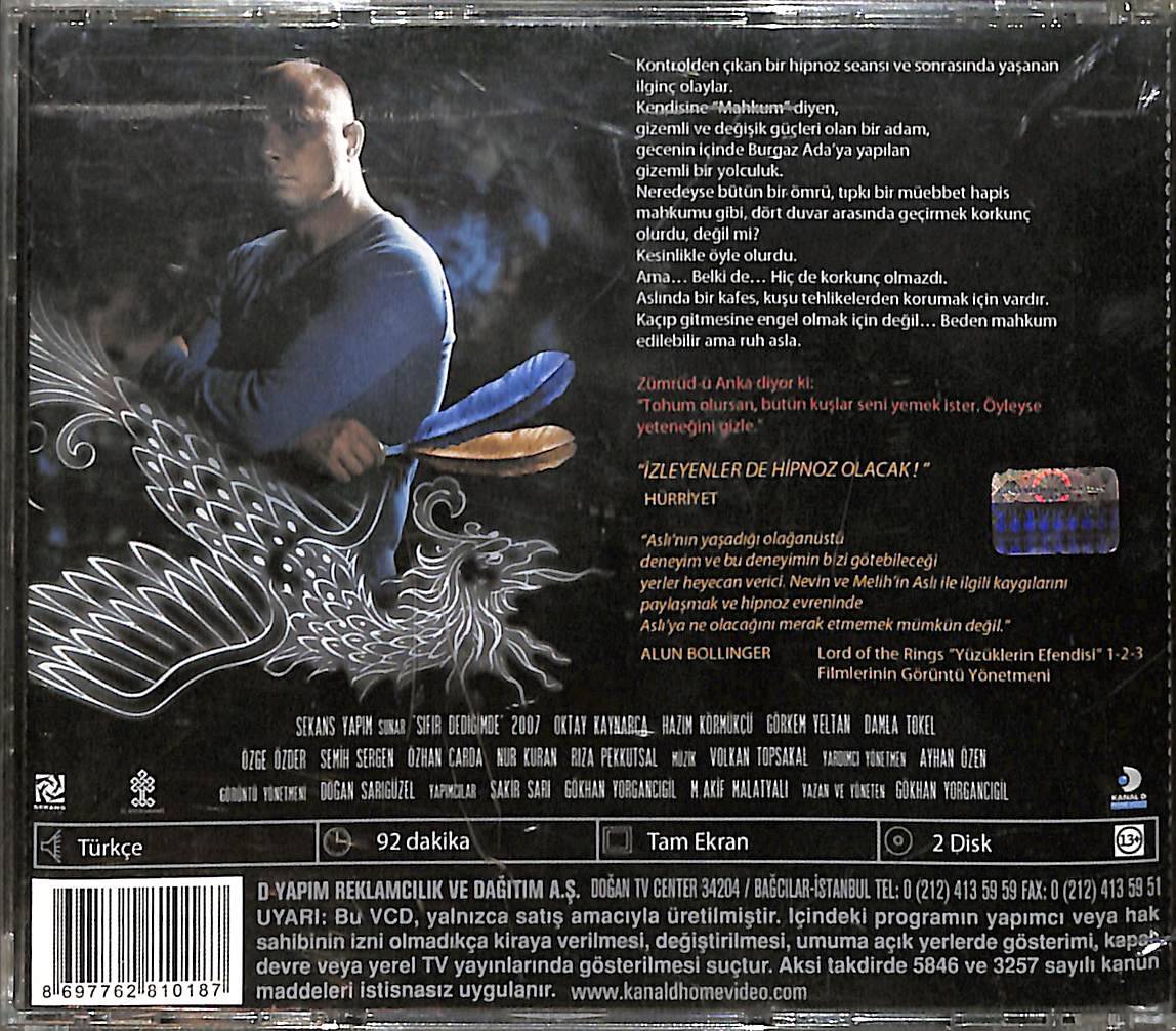 Sıfır Dediğimde (2007) Orijinal VCD Film ' Oktay Kaynarca ' VCD28996 - 2