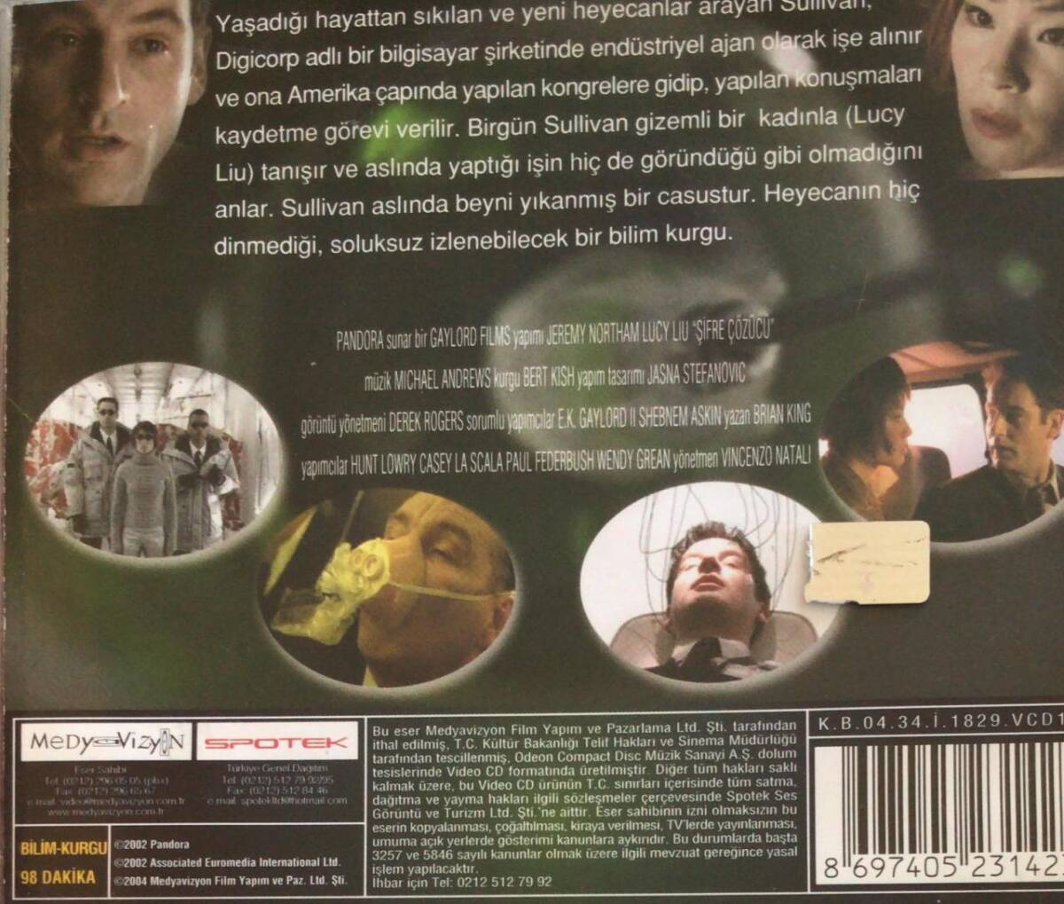 Şifre Çözücü VCD Film VCD7694 - 2