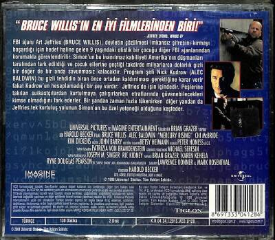 Şifre Merkür (Bruce Willis) VCD Film VCD16791 - 2
