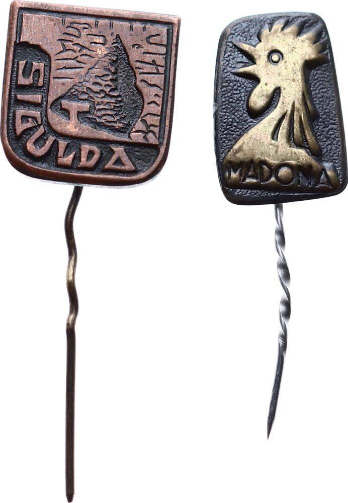 Sigulda ve Modena Şehri Rozet Lotu (Letonya) RZT1671 - 1