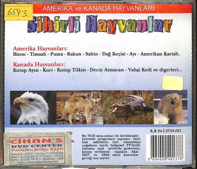 Sihirli Hayvanlar Amerika Ve Kanada Hayvanları (Belgesel) VCD Film x Sihirli Hayvanlar Amerika Ve Kanada Hayvanları (Belgesel) VCD Film (108) VCD20763 - 2
