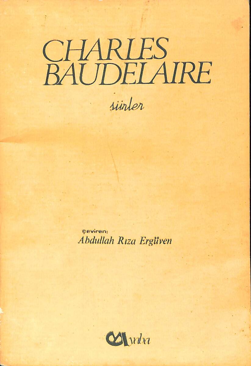 Şiirler - Charles Baudelaire NDR92390 - 1
