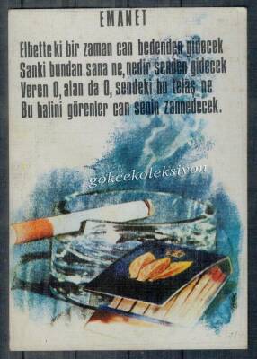 Şiirli Kartpostal KRT2460 - 1