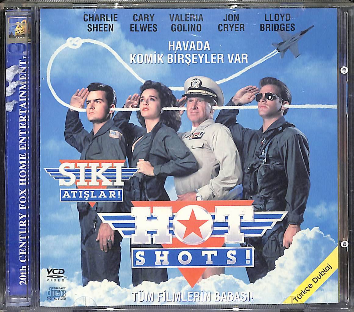 Sıkı Atışlar! - Hot Shots! Orjinal VCD Film ' Charlie Sheen, Carey Elwes, Valerıa Golına ' VCD28021 - 1