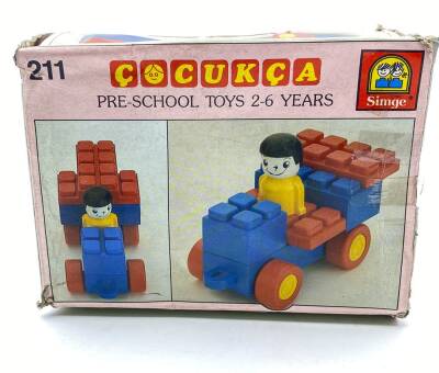 Simge Çocukca Eğitici Sistem 211 (Açılmamış Poşetinde) 1970ler OYN11 (N) - 2