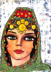 Simli Anadolu'da Yaşam Kartpostal (Küçük Boy) KRT22810 - Gökçekoleksiyon