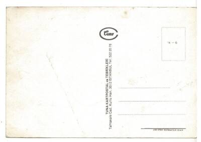 Simli Dans Eden Minikler Animasyon Kartpostal KRT3878 - 2