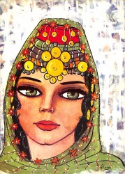 Simli Geleneksel Kartpostal KRT18663 - Gökçekoleksiyon