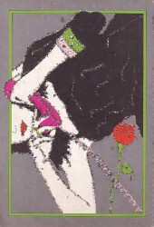 Simli Kadın Kartpostal KRT13480 - Gökçekoleksiyon