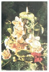 Simli Mum Temalı Kartpostal KRT3324 - Gökçekoleksiyon