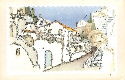 Simli Yılbaşı Kış Temalı Yılbaşı Kartpostal KRT17209 - Gökçekoleksiyon