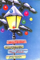 Yılbaşı Temalı Kartpostal KRT20941 - Gökçekoleksiyon