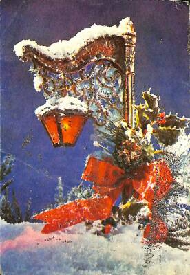 Simli Yılbaşı Yeni Yıl Kartpostal KRT18352 - 1