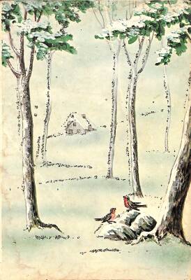 Simli Yılbaşı Yeni Yıl Temalı Kartpostal KRT18157 - 1