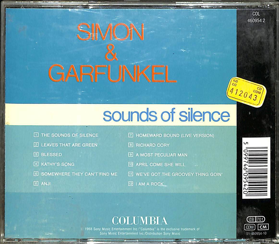 Simon & Garfunkel - Sounds Of Silence CD (İkinci El) CD4542 - 2