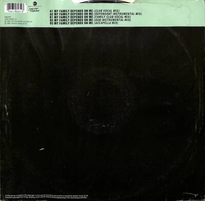 Simone – My Family Depends On Me 1991 UK Garage House (109) PLK17286 - 2
