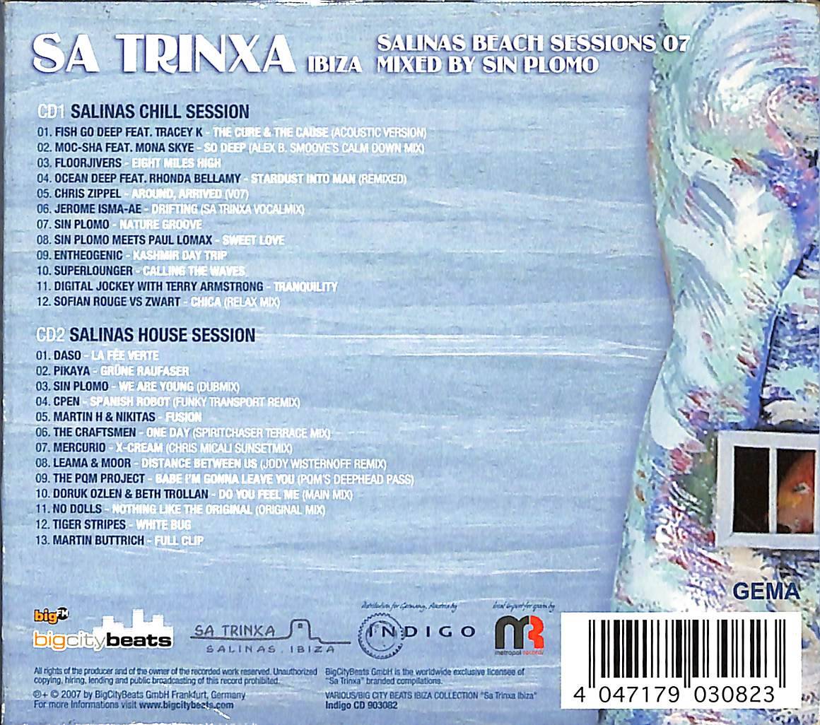 Sin Plomo - Sa Trinxa Ibiza - Salinas Beach Sessions Vol. 01 CD (İkinci El) CD4014 - 3