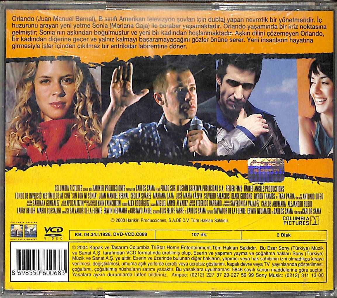 Sın Ton Nı Sonıa VCD Film (İkinci El - 10/7.5) VCD26399 - 2