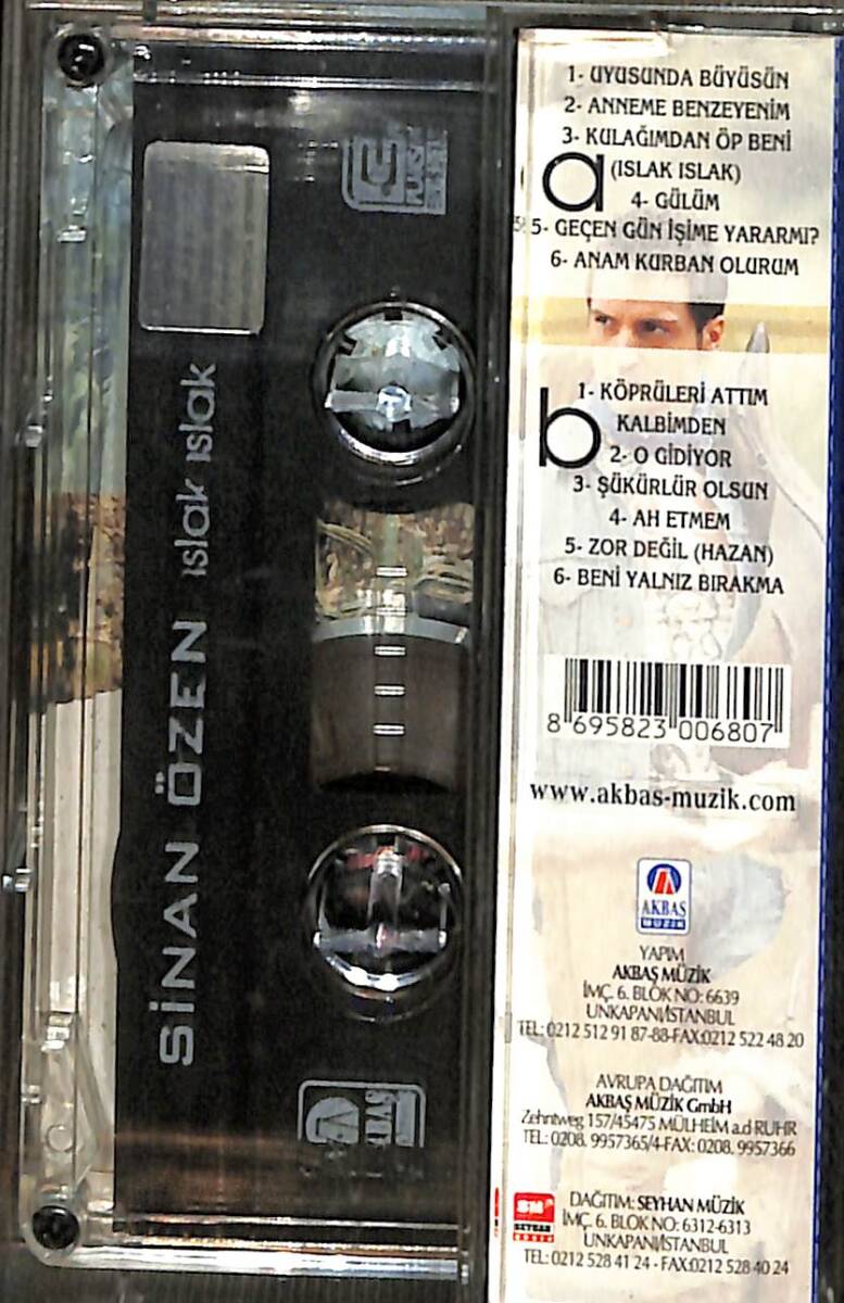 Sinan Özen - Islak Islak Kaset (İkinci El) KST28453 - 2