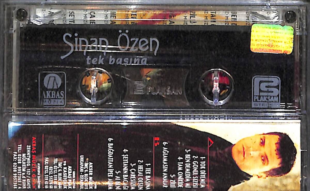 Sinan Özen - Tek Başına Kaset (İkinci El) KST26538 - 2