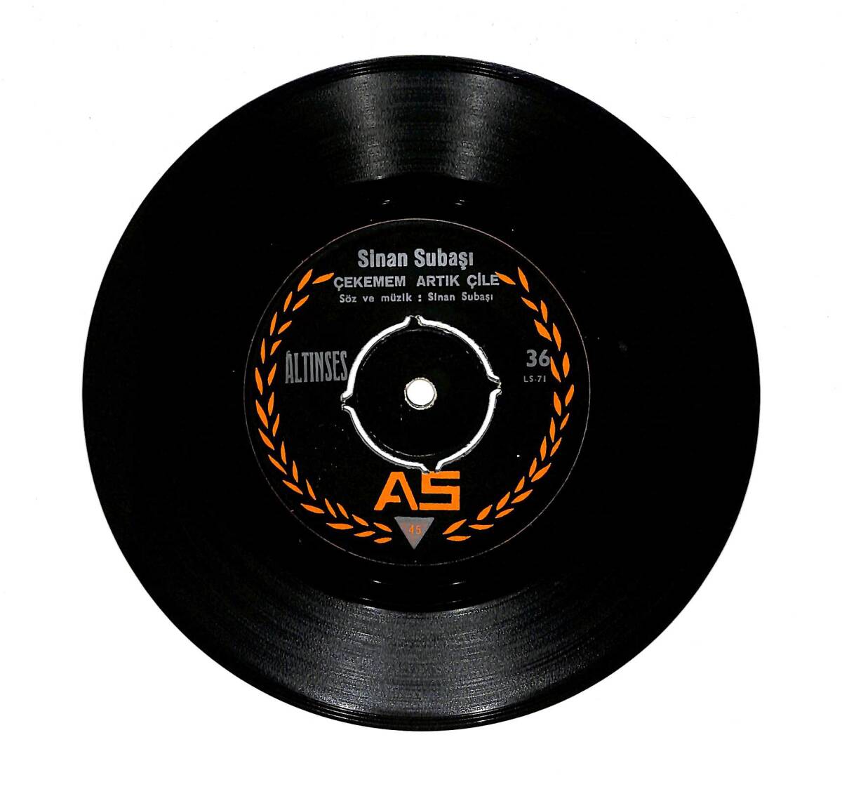 Sinan Subaşı - Çekemem Artık Çile - Ben Satılık Değilim 45'lik Plak (10/8.5) PLK27151 - 1