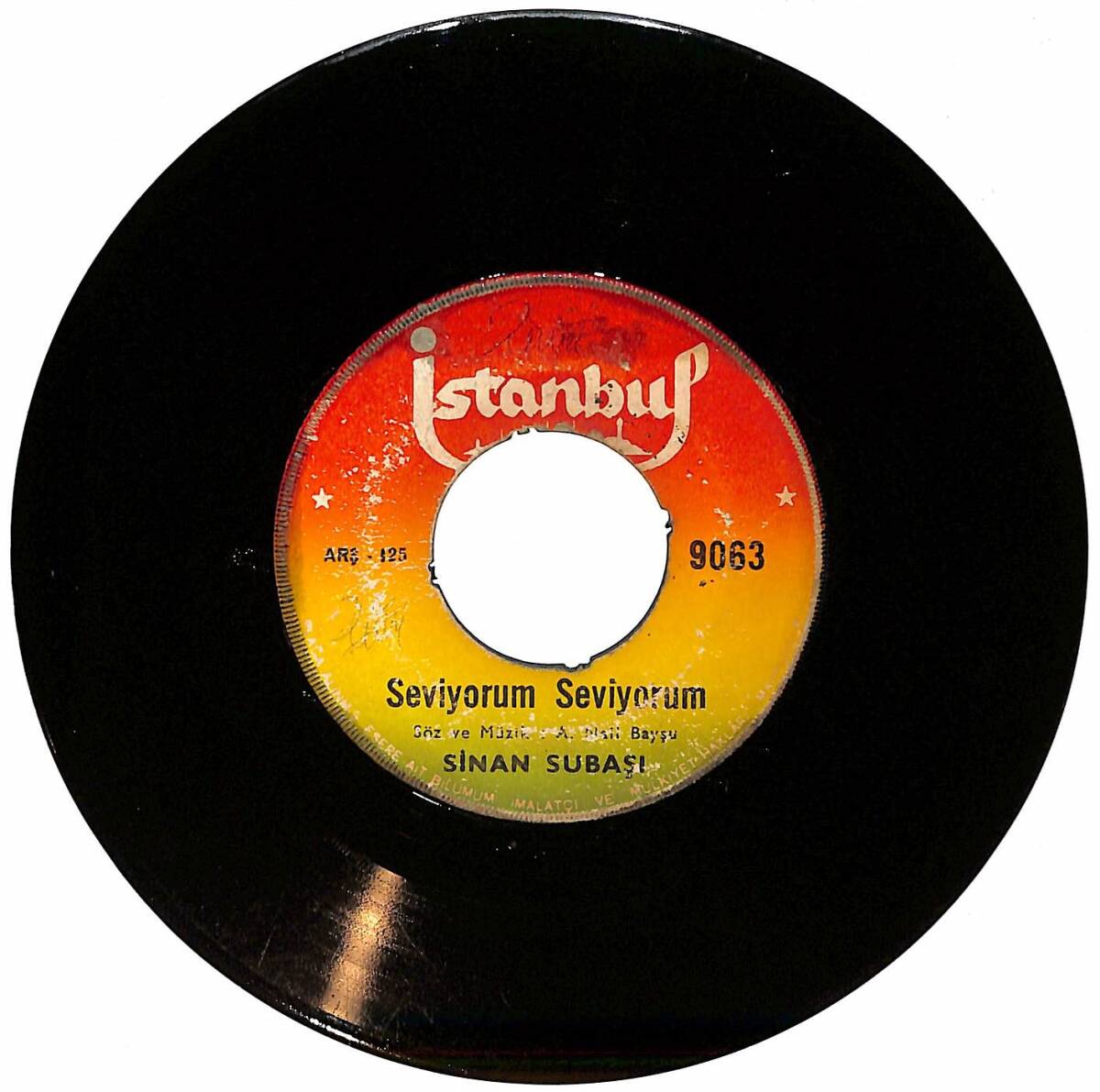 Sinan Subaşı – Seviyorum Seviyorum & Tatlı Rüya Plak (10/6.5) PLK26945 - 1