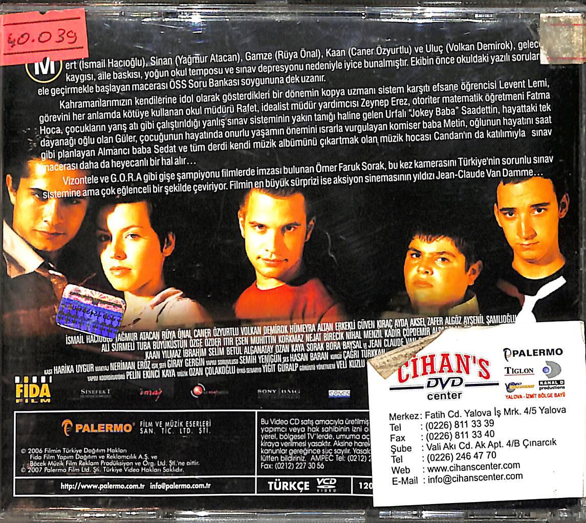Sınav VCD Film (İkinci El) VCD26890 - 2
