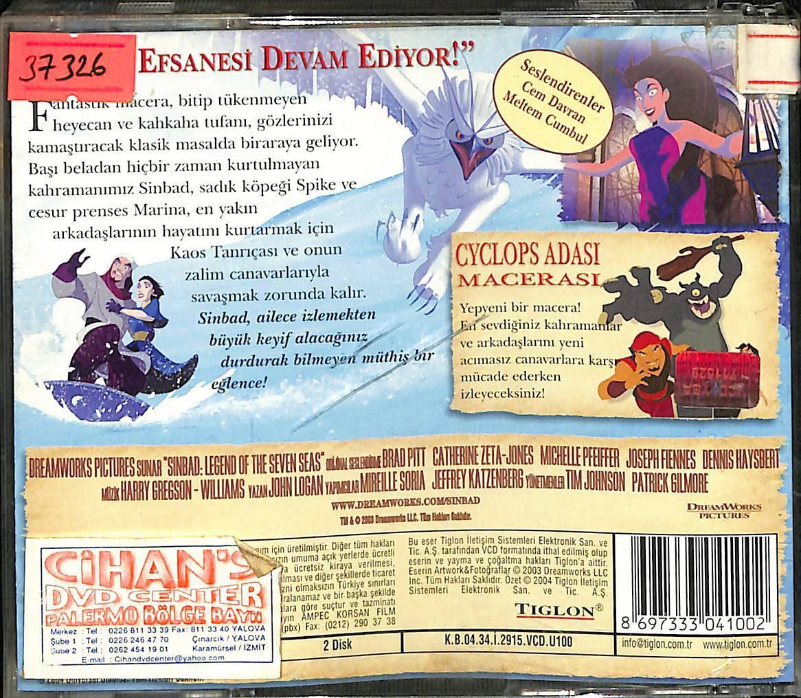 Sinbad Yeni Denizler Efsanesi VCD Film VCD14991 - 2