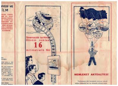 SİNEMA-1948 Kültür Filim Reklam Broşörü EFM(N)1093 - 15
