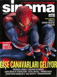 Sinema Dergisi Turkuaz Sayı:2012 - 4 – Monica Bellucci – Meltem Cumbul – Ten Ten Maceraları – Leonardo Di Caprio – Tobey Maguire – Carey Mulligan NDR101969 - Gökçekoleksiyon